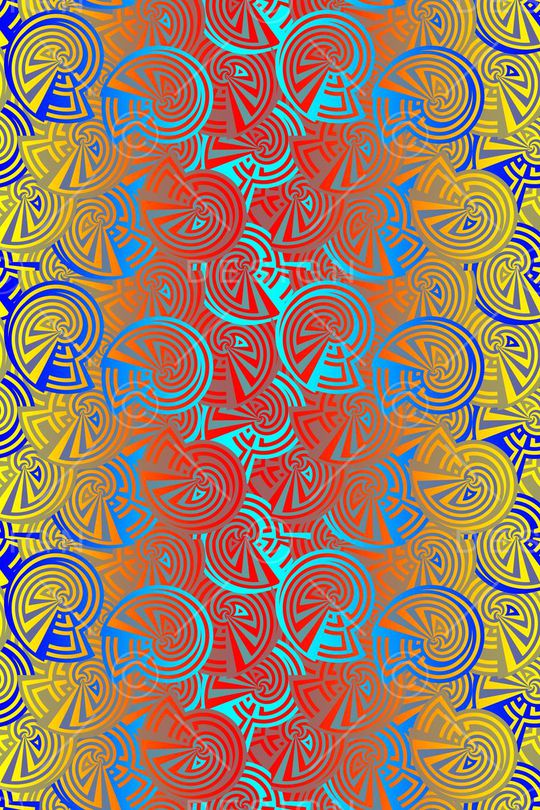 时尚炫彩印花华亿平台图片