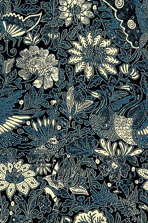 复古印花华亿平台图片