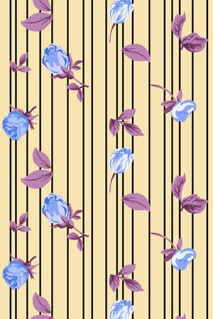 玫瑰印花华亿平台图片