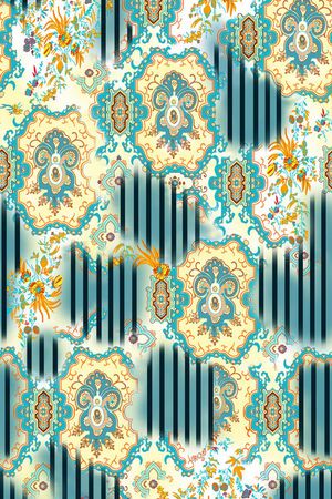 分色印花华亿平台图片