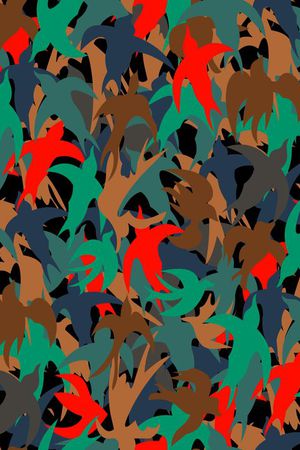 手绘印花华亿平台图片