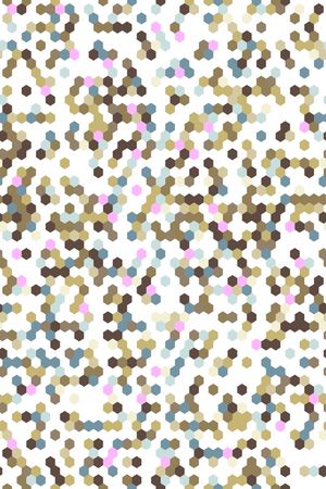 马赛克印花华亿平台图片