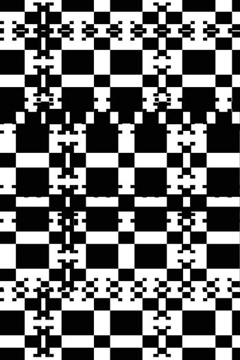 579561-民族风格  黑白格 