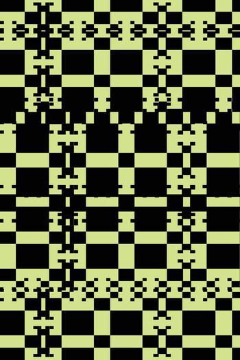 579567-民族风格  黑白格 纹理   经典