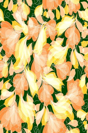 579579-绚丽五彩渐变丝巾