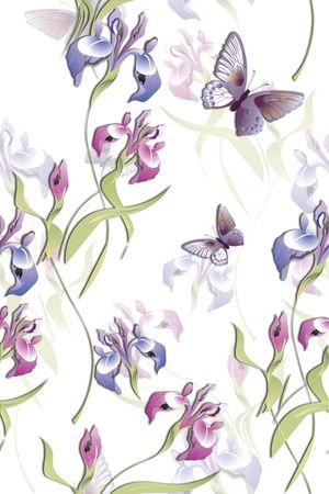 小清新印花华亿平台图片