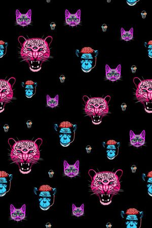 猴子印花华亿平台图片