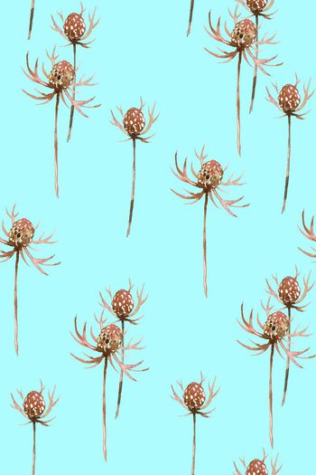 579724-小清新水彩植物春夏系列 