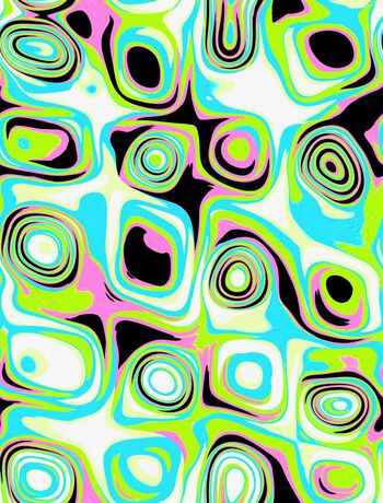 579745-圆点旋转几何男装女装