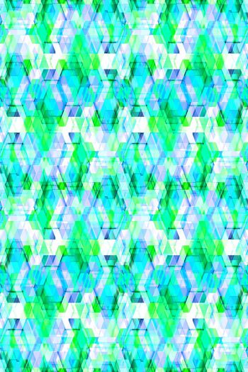 579783-小清新几何色块男装女装夏装衬衣衬衫