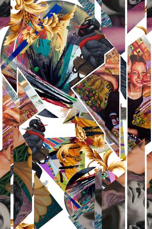 沙发布艺印花华亿平台图片