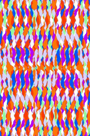 大条纹印花华亿平台图片