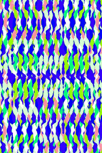 579863-彩色水波纹几何炫彩撞色大条纹男装女