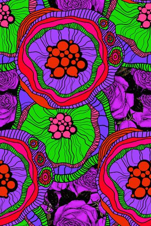 花朵印花华亿平台图片