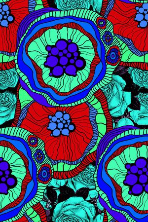 花朵印花华亿平台图片