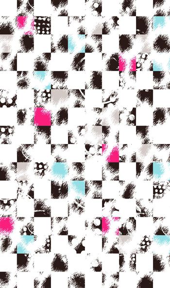 579955-时尚个性几何豹纹