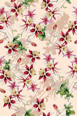 中国风印花华亿平台图片