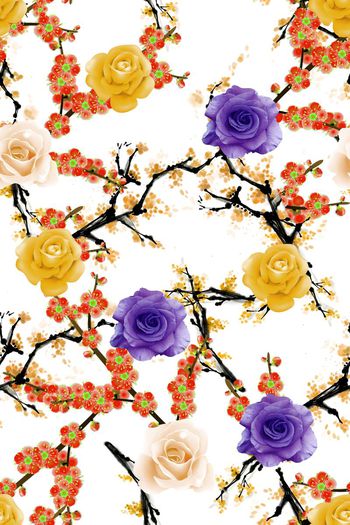 580004-桃花中国风