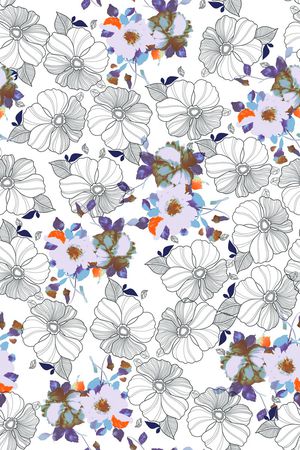 小碎花印花华亿平台图片