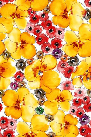 乱花印花华亿平台图片