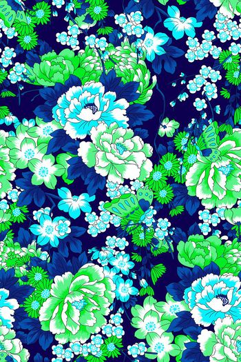 580028-牡丹花小黄花小碎花