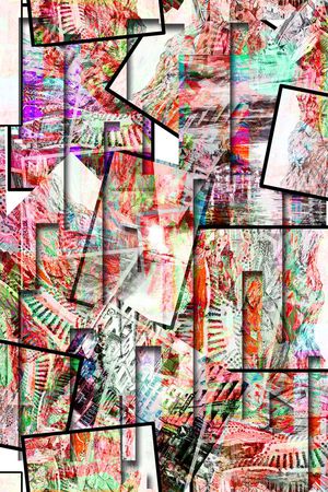 潮流时尚大牌印花华亿平台图片