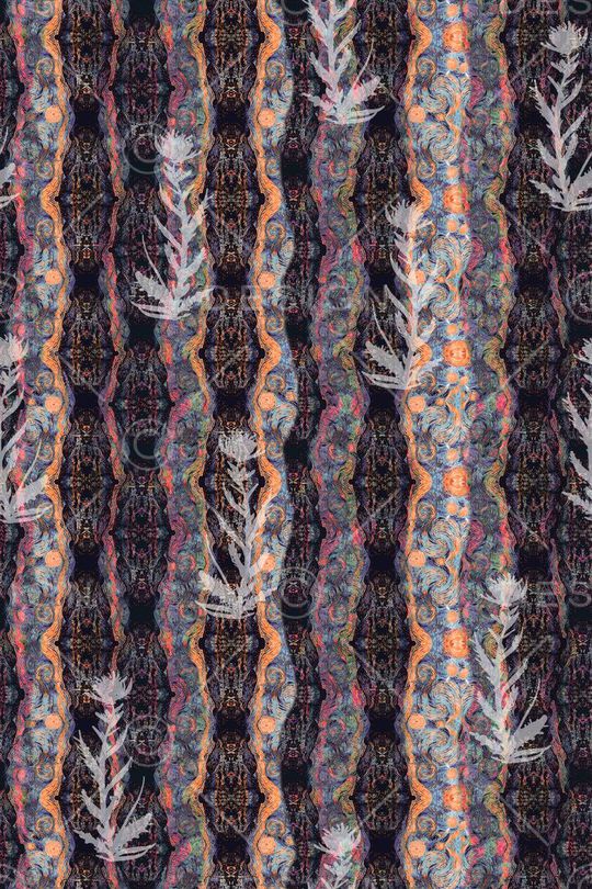 潮流时尚大牌印花华亿平台图片