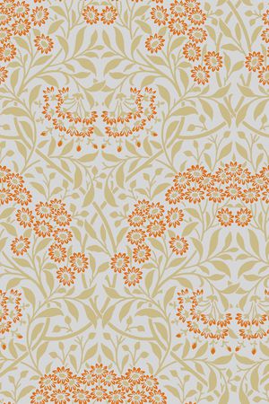 复古印花华亿平台图片