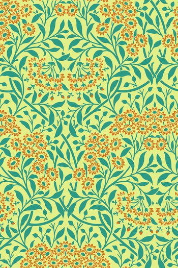 580096-经典莫里斯复古花纹.