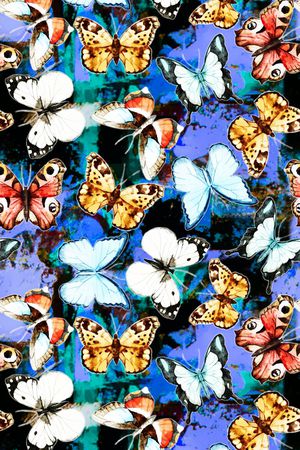 时尚潮流印花华亿平台图片