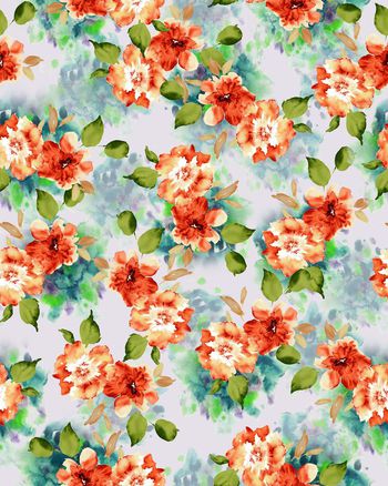 580241-手绘 水彩 花卉