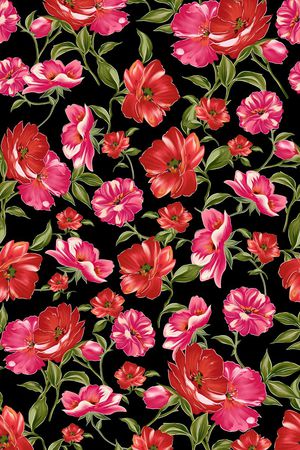 休闲风印花华亿平台图片