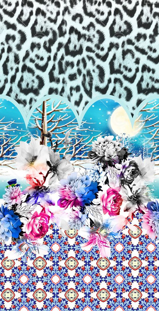 定位花印花华亿平台图片