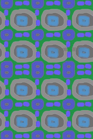 多色简洁印花华亿平台图片