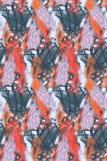 580350-花艺坊 男装手绘涂鸦