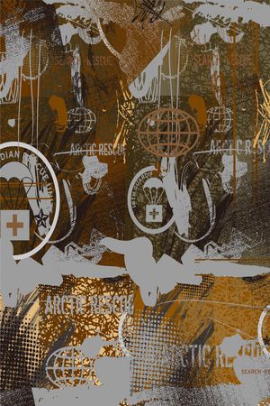 复古印花华亿平台图片