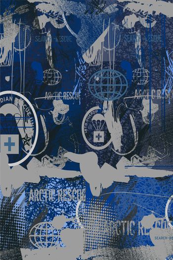 580370-复古抽象肌理图案2