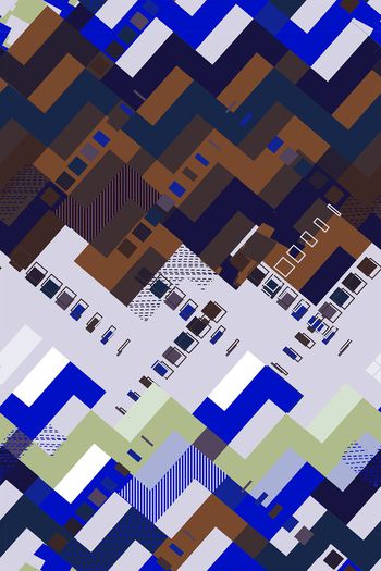 580372-时尚几何格子纹2