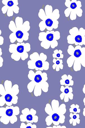 风格化花卉印花华亿平台图片