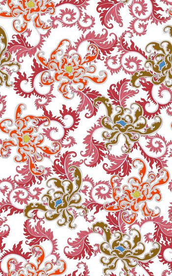 580566-中国风莲花高端女装