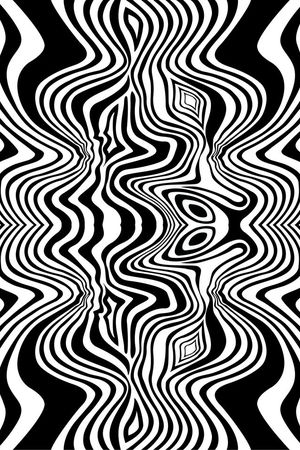 线条印花华亿平台图片