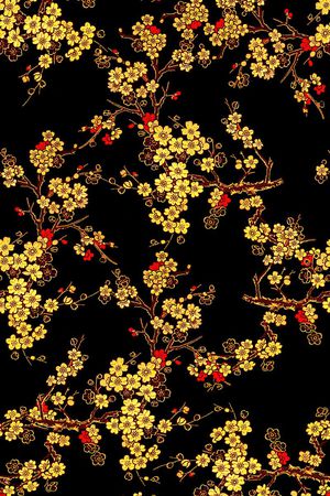 中国风印花华亿平台图片