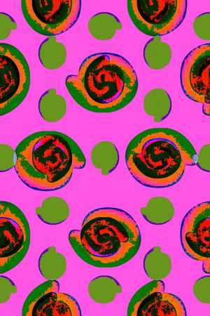 抽象印花华亿平台图片