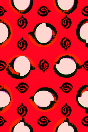 手绘印花华亿平台图片