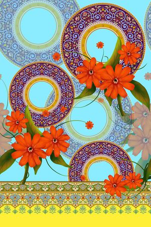 瓷器印花华亿平台图片