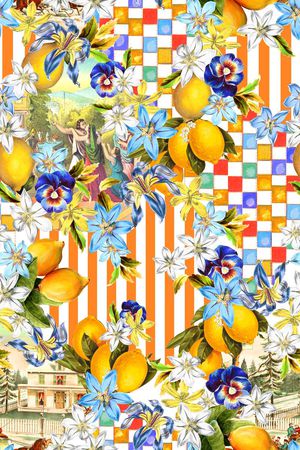 时尚印花华亿平台图片