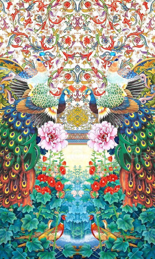 时尚印花华亿平台图片