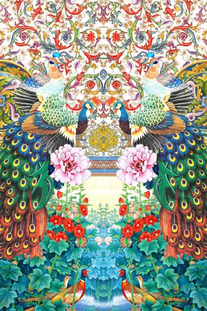 时尚印花华亿平台图片