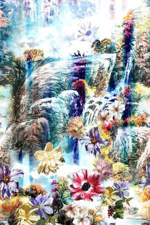 时尚印花华亿平台图片