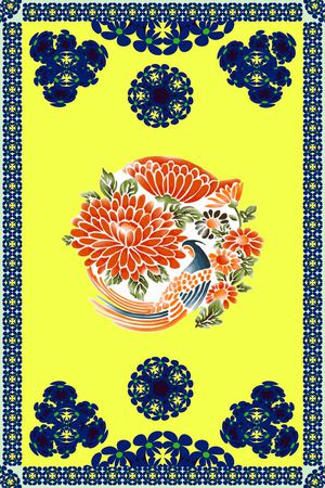 古典印花华亿平台图片